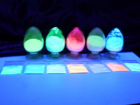 Photoluminescent Pigment Glow In The Dark Pigment